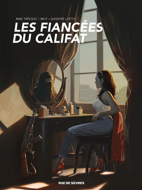 Couverture ebook de Les fiancées du califat, de Matz, Marc Trévidic, Giuseppe Liotti