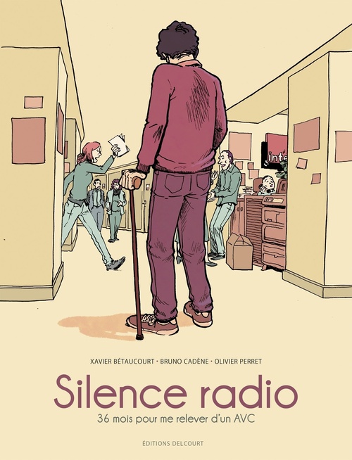 Couverture ebook de Silence radio - 36 mois pour me relever d'un AVC, de Xavier Bétaucourt