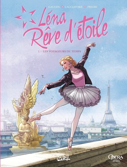ebook cover of Léna, rêve d'étoile T01 - Les Voyageurs du temps, by Jean-Charles Gaudin