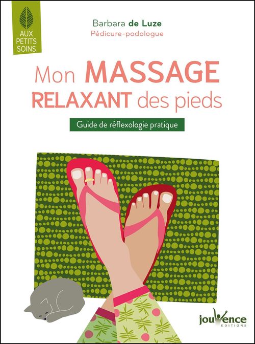 Couverture ebook de Mon massage relaxant des pieds , de Barbara de Luze