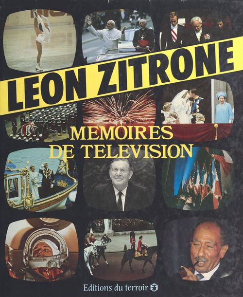 Couverture ebook de Mémoires de télévision, de Leon Zitrone