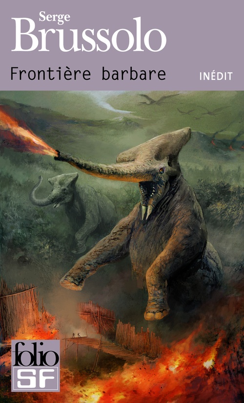Couverture ebook de Frontière barbare, de Serge Brussolo
