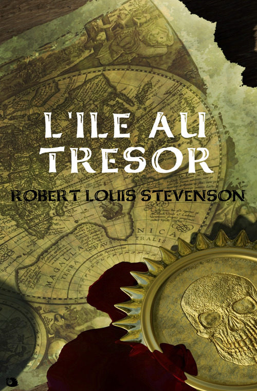 ebook cover of L'Île au Trésor, by Robert Louis Stevenson