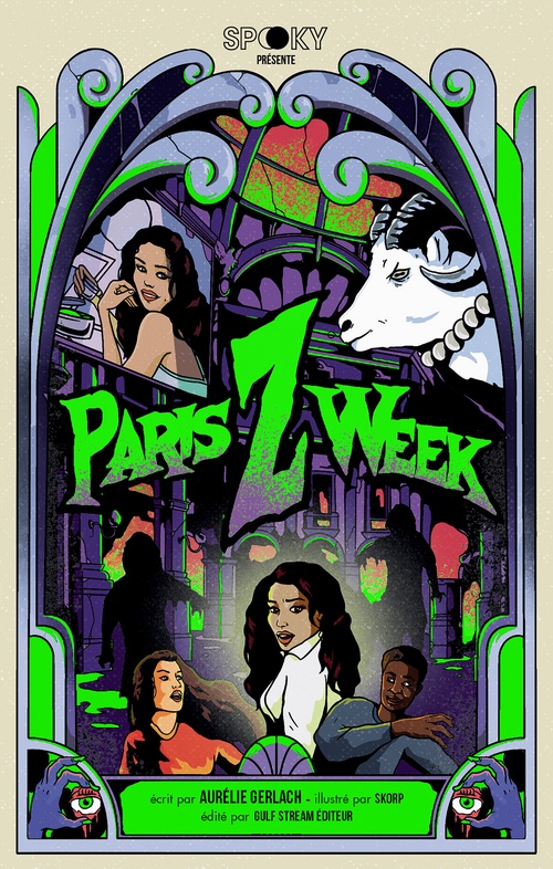 Couverture ebook de Paris Z Week, de Aurélie Gerlach