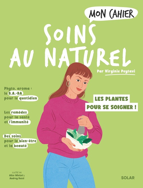 ebook cover of Mon cahier soins au naturel, by Virginie Peytavi
