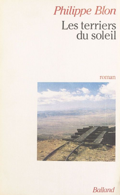 Couverture ebook de Les terriers du soleil, de Blon P