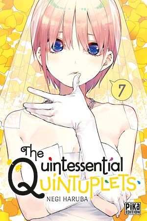 ebook cover of The Quintessential Quintuplets T07, by Negi Haruba