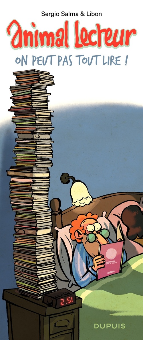 ebook cover of Animal lecteur - Tome 3 - On peut pas tout lire !, by Libon, Sergio Salma