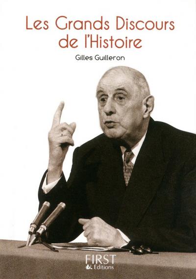 ebook cover of Le petit livre de - grands discours de l'Histoire, by Gilles Guilleron