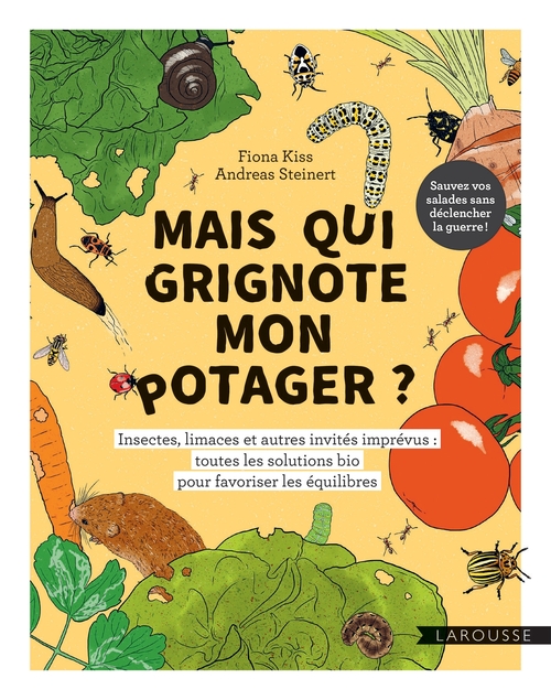 ebook cover of Mais qui grignote mon potager ?, by Fiona Kiss, Andreas Steinert
