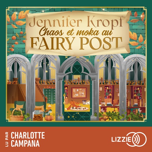 audiobook cover of Welcome to Fae Café - Tome 2 Chaos et moka au Fairy Post, by Jennifer Kropf