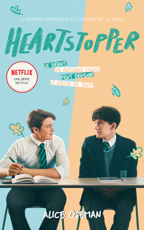 Couverture ebook de Heartstopper - édition tie-in du roman graphique à l'origine de la série Netflix, de Alice Oseman