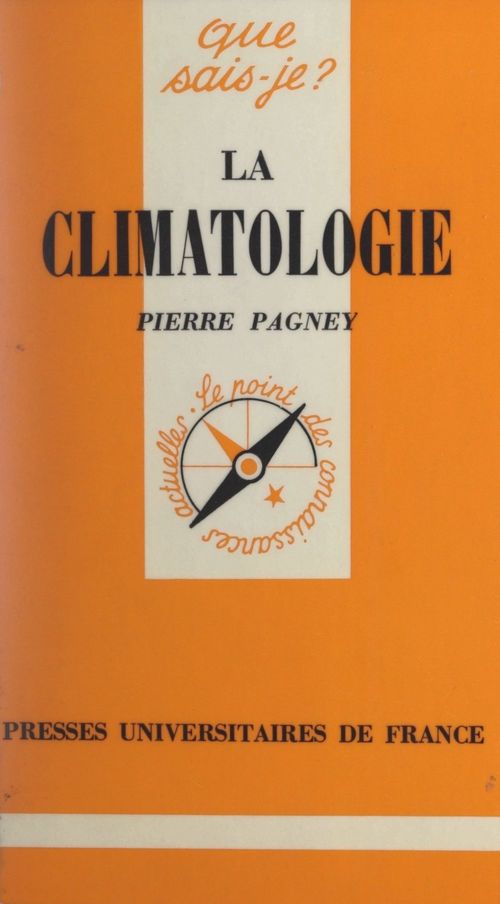 Couverture ebook de La climatologie, de Pierre Pagney