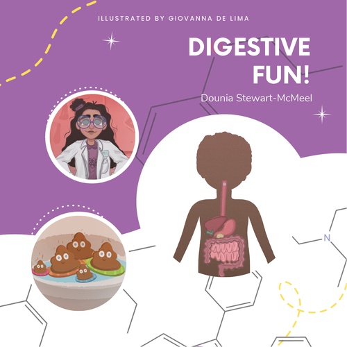Couverture ebook de Digestive Fun!, de Dounia Stewart-McMeel