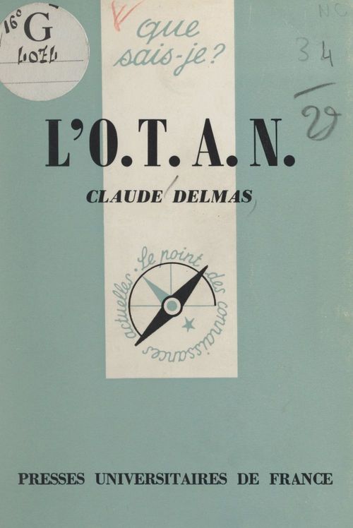 Couverture ebook de L'O.T.A.N., de Claude Delmas