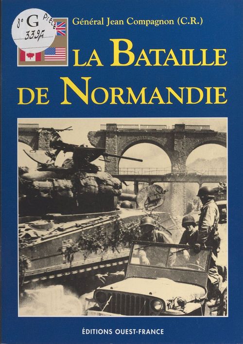 Couverture ebook de La Bataille de Normandie, de Jean Compagnon