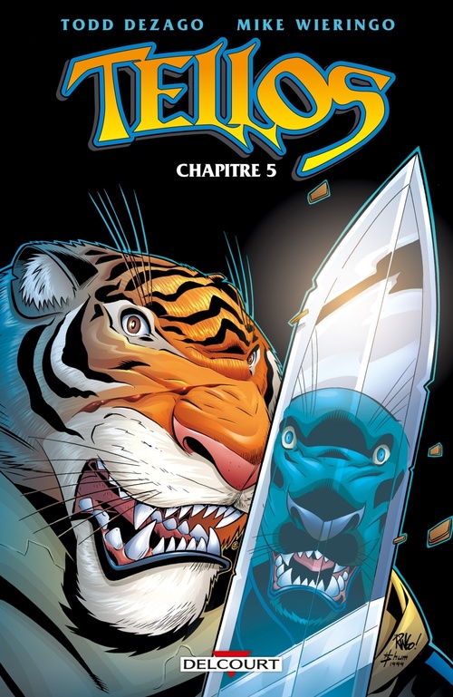 ebook cover of Tellos Chapitre 5, by Todd Dezago