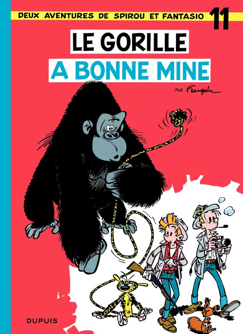 Couverture ebook de Spirou et Fantasio - Tome 11 - Le gorille a bonne mine, de André Franquin