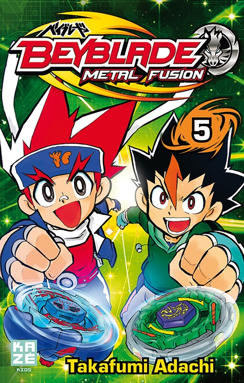 Couverture ebook de Beyblade Metal Fusion T05, de Takafumi Adachi