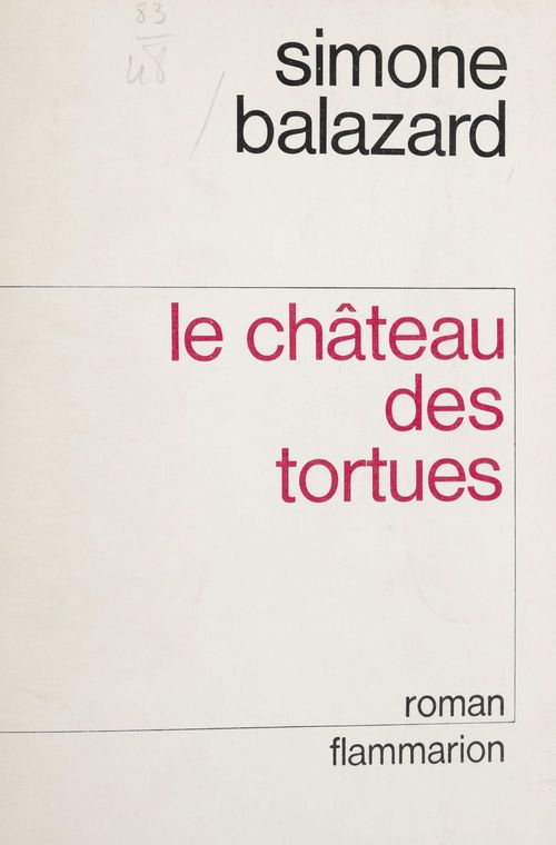 ebook cover of Le Château des tortues, by Simone Balazard