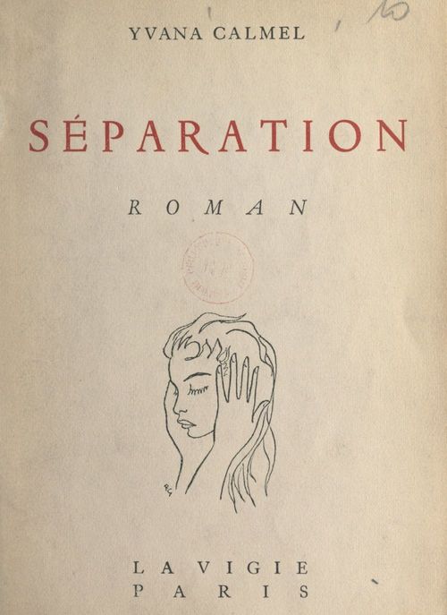 ebook cover of Séparation, by Yvana Calmel