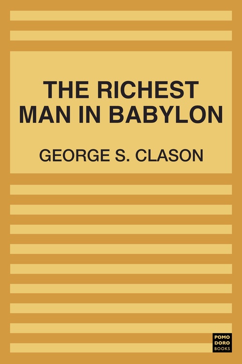 ebook cover of The Richest Man in Babylon, by George S. Clason
