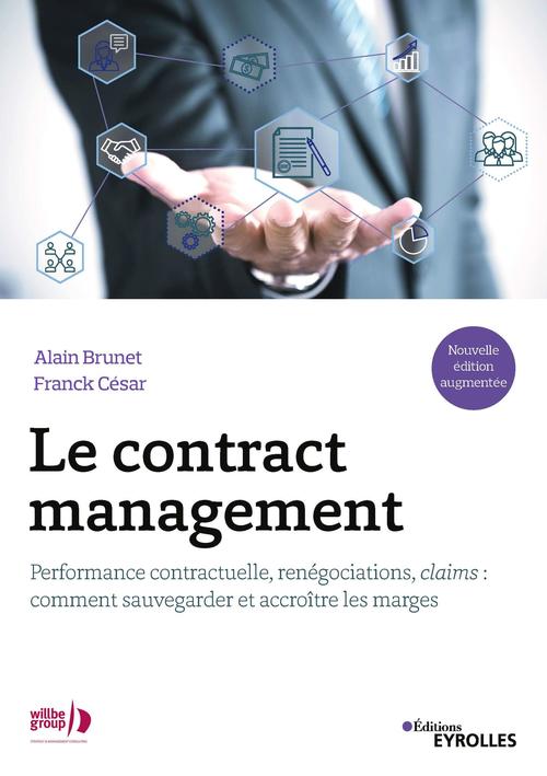 Couverture ebook de Le contract management, de Alain Brunet, César Franck
