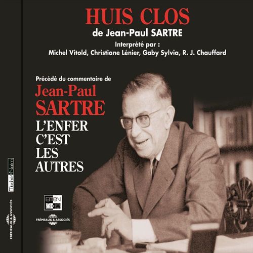 Couverture audiobook de Huis clos, de Jean-Paul Sartre