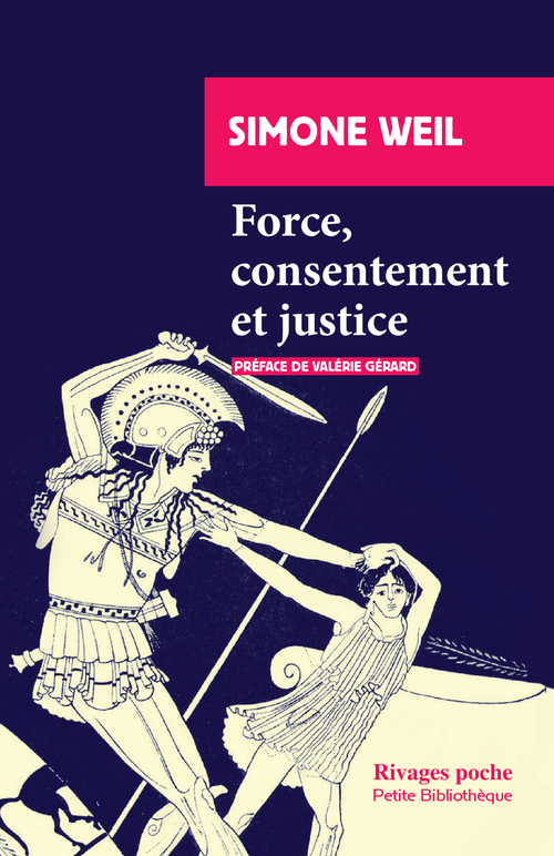ebook cover of Force consentement et justice, by Simone Weil