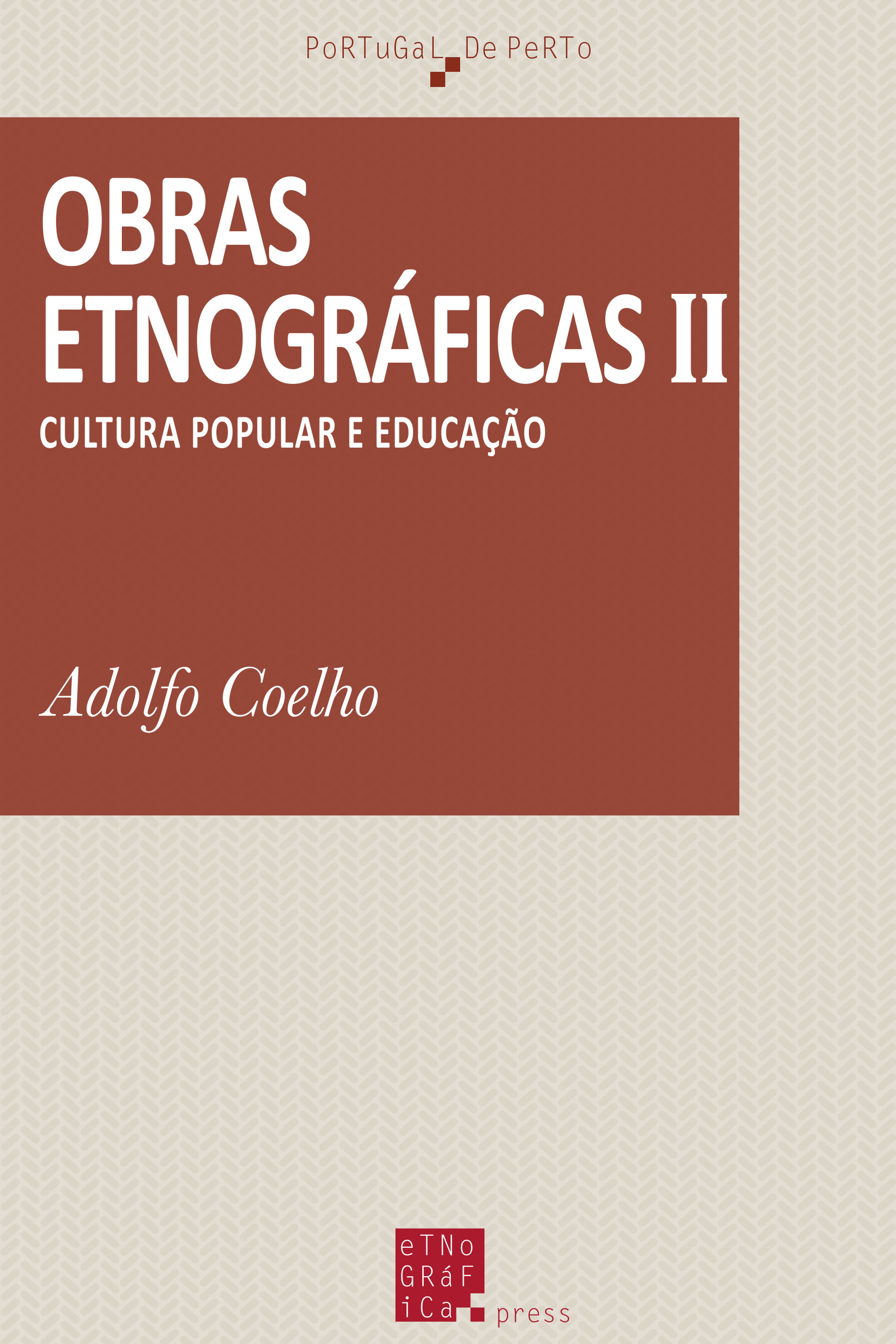 Couverture ebook de Obras etnográficas (II), de Adolfo Coelho