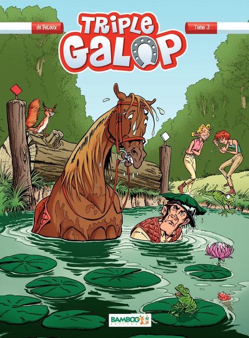 Couverture ebook de Triple Galop - Tome 3, de Benoît Du Peloux