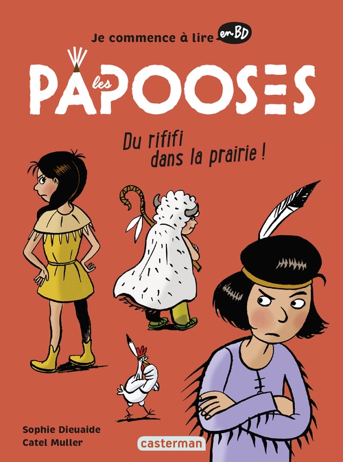 ebook cover of Les Papooses (Tome 6) - Du Rififi dans la prairie, by Sophie Dieuaide