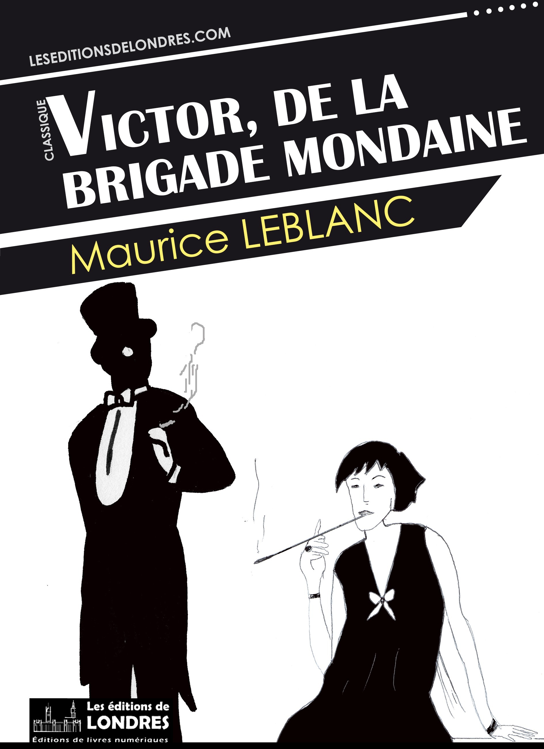 Couverture ebook de Victor, de la brigade mondaine, de Maurice Leblanc
