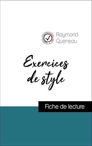 ebook cover of Analyse de l'oeuvre : Exercices de style (résumé et fiche de lecture plébiscités par les enseignants sur fichedelecture.fr), by Raymond Queneau