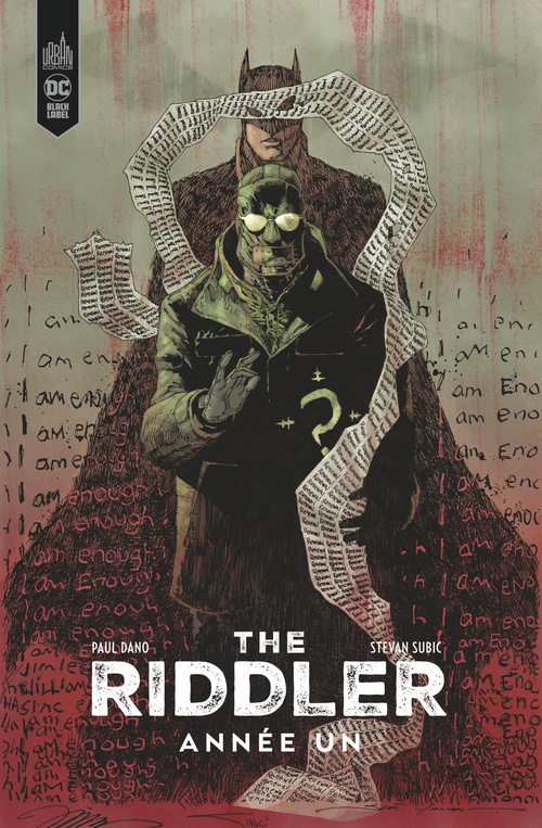 Couverture ebook de The Riddler Année Un, de Paul Dano