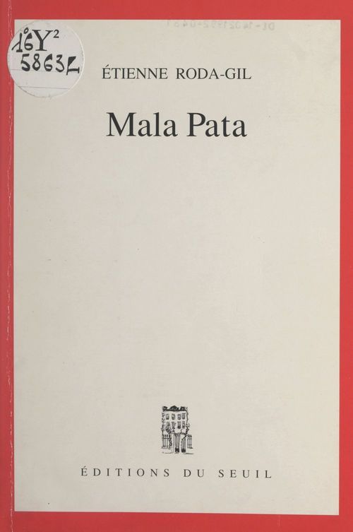 Couverture ebook de Mala Pata, de Etienne Roda-gil