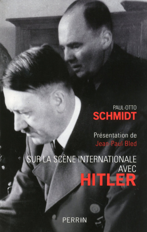 ebook cover of Sur la scène internationale avec Hitler, by Paul Schmidt
