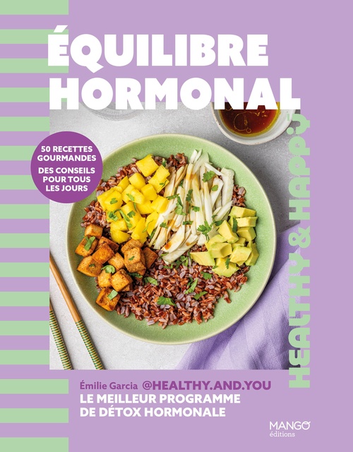 Couverture ebook de Équilibre hormonal, de Emilie Garcia