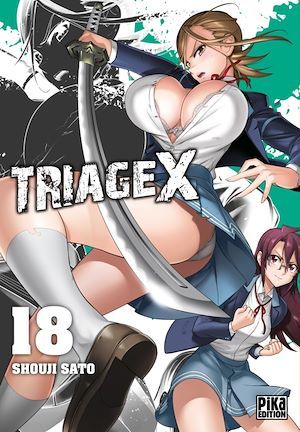 Couverture ebook de Triage X T18, de Shouji Sato