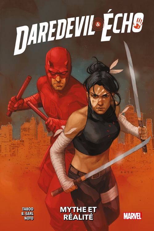 Couverture ebook de Daredevil & Echo : Mythe et réalité, de Taboo, B. Earl