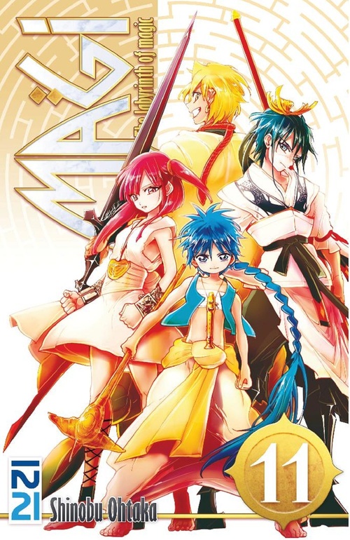 Couverture ebook de Magi - tome 11, de Shinobu Ohtaka