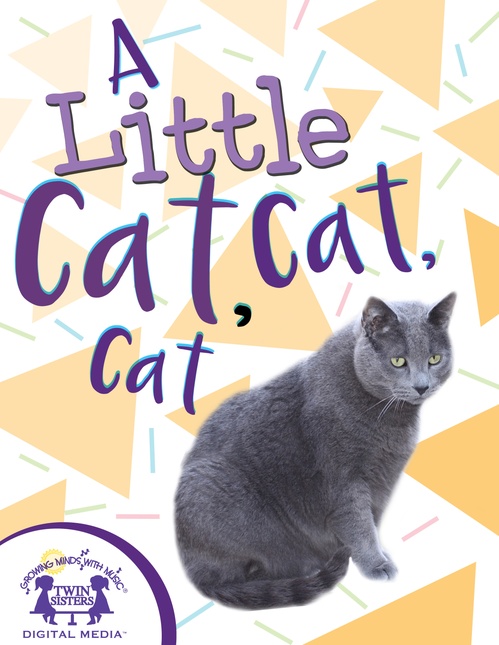 ebook cover of A Little Cat, Cat, Cat, by Kim Mitzo Thompson, Karen Mitzo Hilderbrand