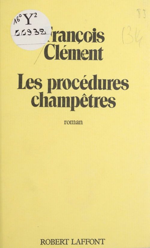 ebook cover of Les Procédures champêtres, by François Clément