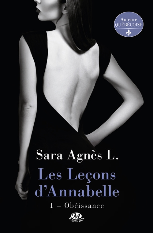 Couverture ebook de Les Leçons d'Annabelle, T1 : Obéissance (édition Canada), de Sara Agnès L.