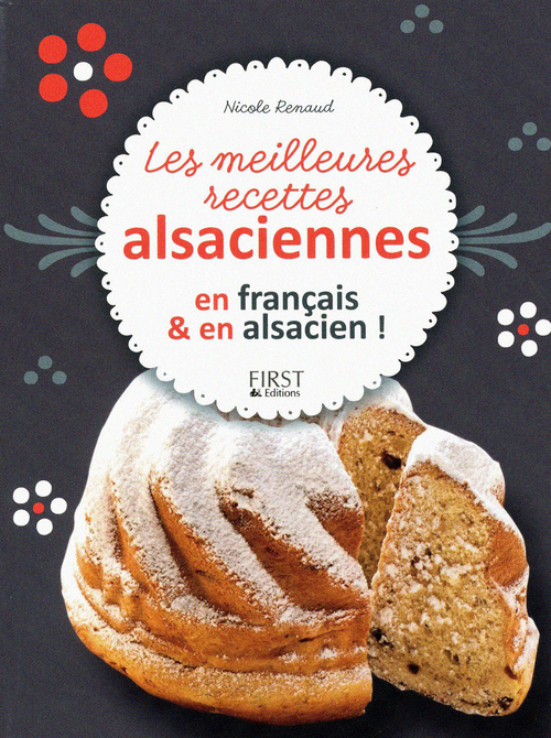ebook cover of Les meilleures recettes alsaciennes, by Nicole Renaud