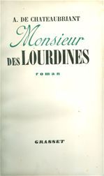 Couverture ebook de Monsieur de Lourdines, de Alphonse de Châteaubriant