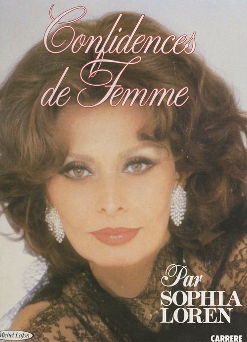 Couverture ebook de Confidences de femme, de Sophia Loren