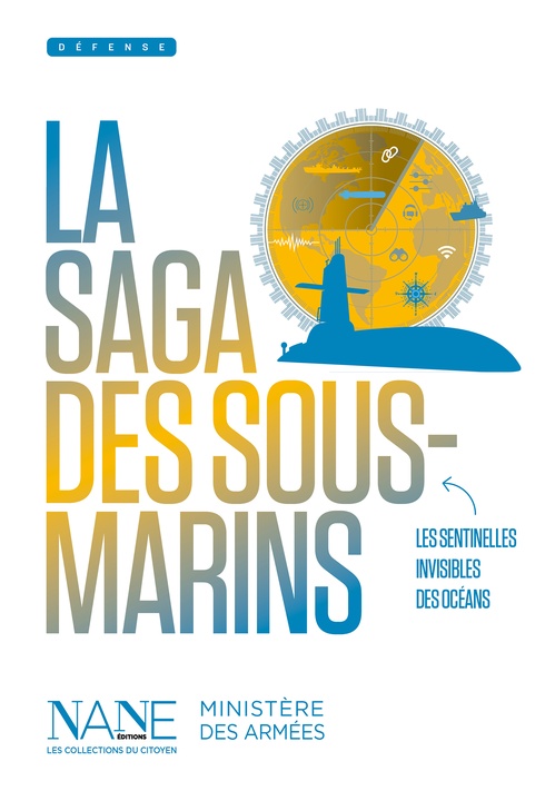 Couverture ebook de La Saga des sous-marins, de Stéphane Dugast