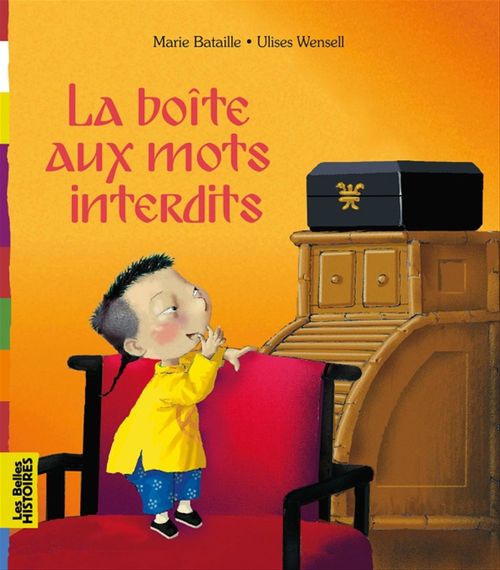 ebook cover of La boîte aux mots interdits, by Marie Bataille