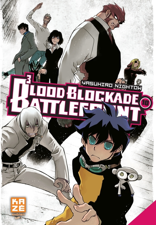 Couverture ebook de Blood Blockade Battlefront T10, de Yasuhiro Nightow